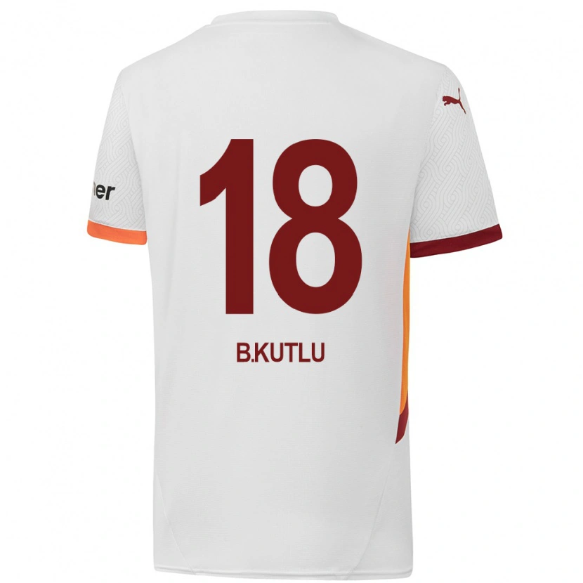 Danxen Herren Berkan Kutlu #18 Weiß Gelb Rot Auswärtstrikot Trikot 2024/25 T-Shirt Schweiz