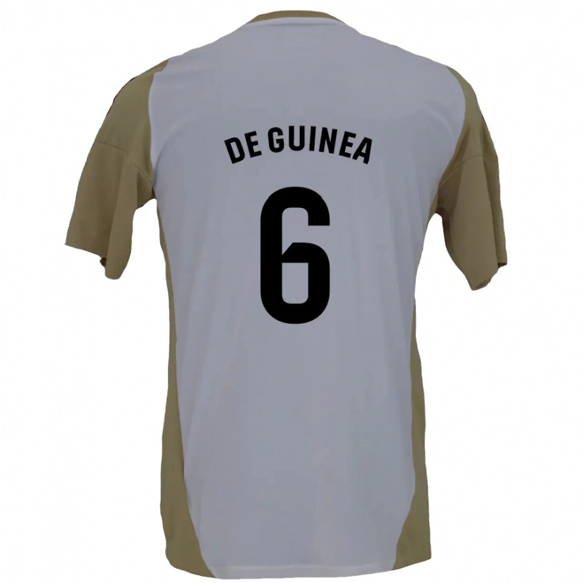 Danxen Herren Asier Ortiz De Guinea #6 Braunweiß Auswärtstrikot Trikot 2024/25 T-Shirt Schweiz