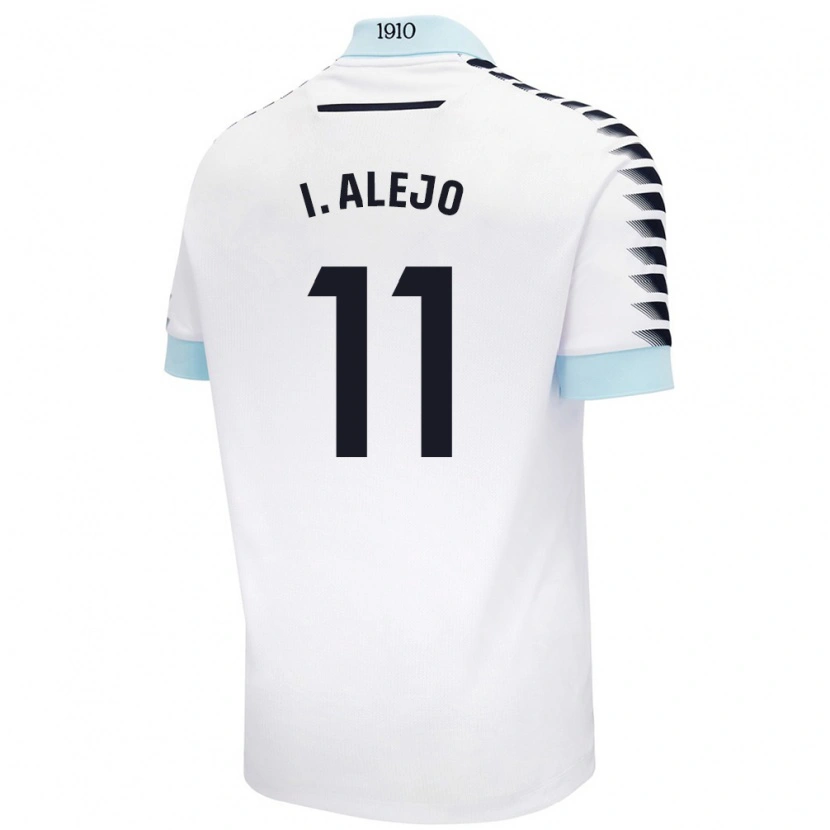 Danxen Herren Iván Alejo #11 Weiß Blau Auswärtstrikot Trikot 2024/25 T-Shirt Schweiz