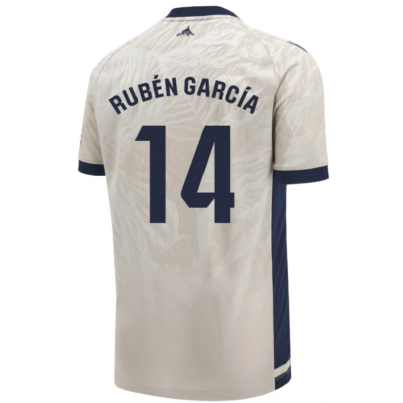 Danxen Herren Rubén García #14 Hellgrau Auswärtstrikot Trikot 2024/25 T-Shirt Schweiz