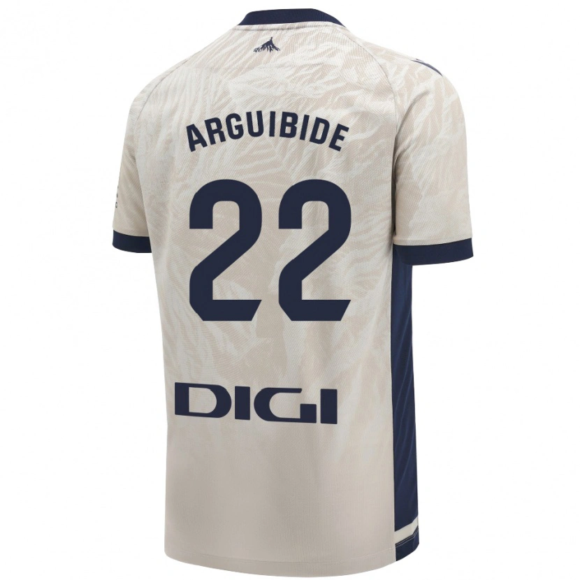 Danxen Herren Iñigo Arguibide #22 Hellgrau Auswärtstrikot Trikot 2024/25 T-Shirt Schweiz