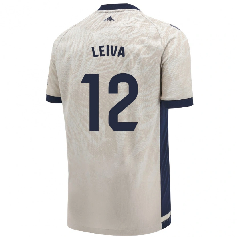 Danxen Herren Álvaro Leiva #12 Hellgrau Auswärtstrikot Trikot 2024/25 T-Shirt Schweiz