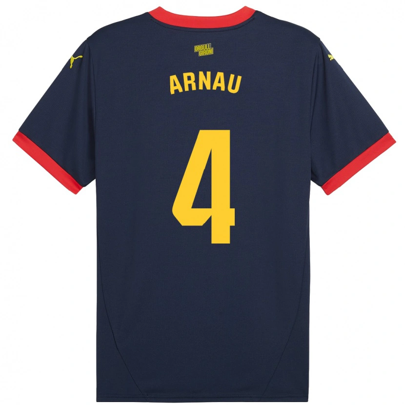 Danxen Herren Arnau Martínez #4 Marinerot Auswärtstrikot Trikot 2024/25 T-Shirt Schweiz