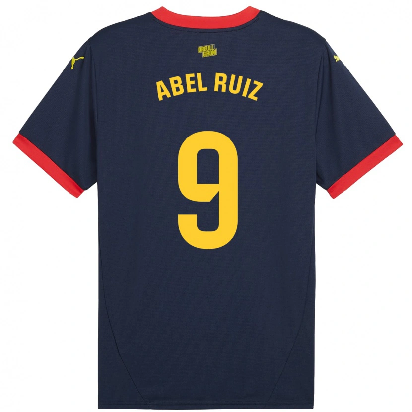 Danxen Herren Abel Ruiz #9 Marinerot Auswärtstrikot Trikot 2024/25 T-Shirt Schweiz