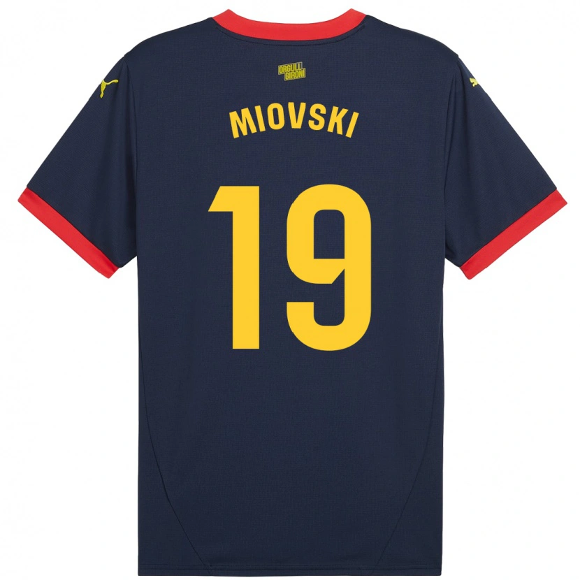 Danxen Herren Bojan Miovski #19 Marinerot Auswärtstrikot Trikot 2024/25 T-Shirt Schweiz