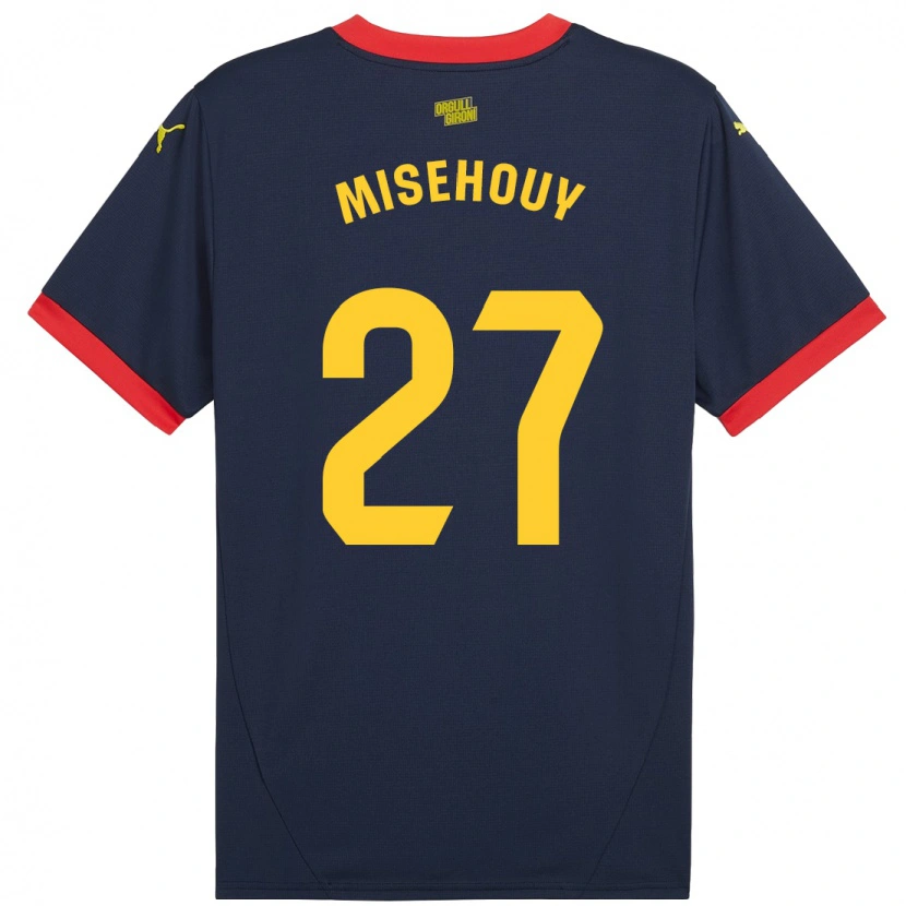 Danxen Herren Gabriel Misehouy #27 Marinerot Auswärtstrikot Trikot 2024/25 T-Shirt Schweiz