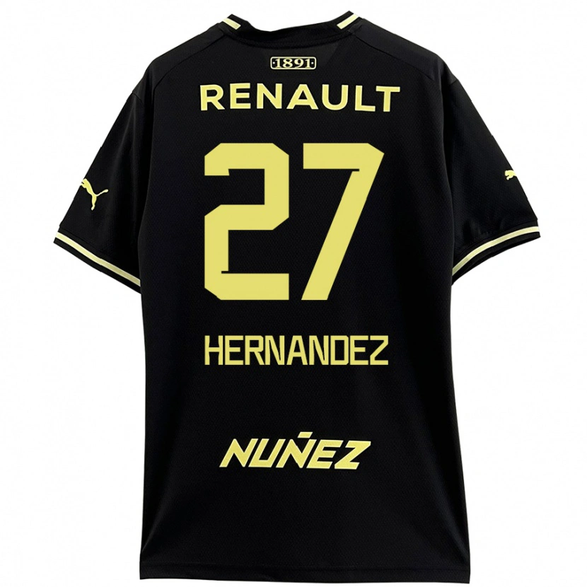 Danxen Herren Lucas Hernández #27 Schwarz Gelb Auswärtstrikot Trikot 2024/25 T-Shirt Schweiz