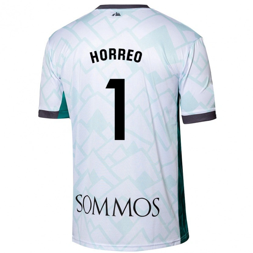 Danxen Herren Berto Hórreo #1 Weiß Grün Auswärtstrikot Trikot 2024/25 T-Shirt Schweiz