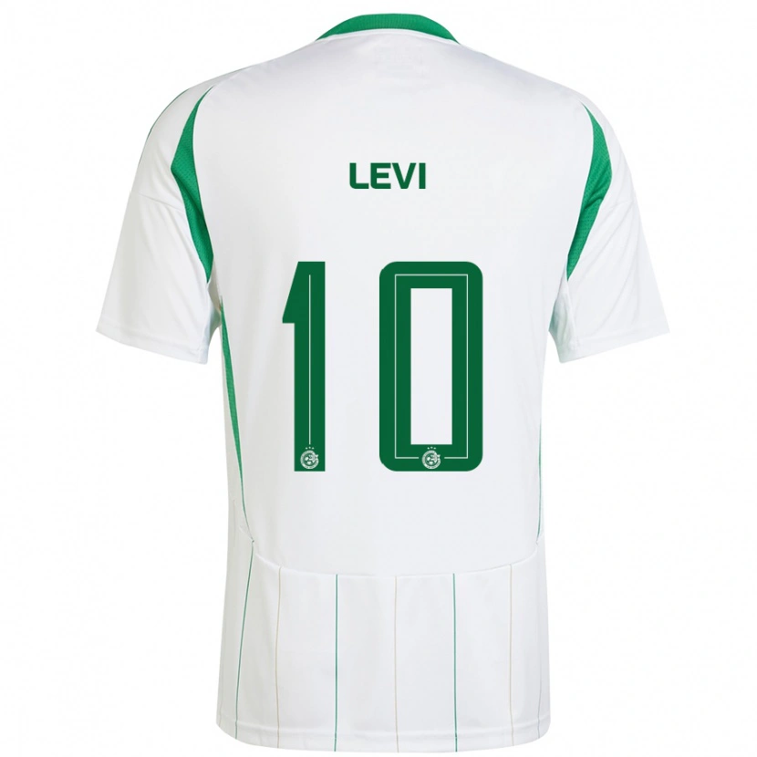 Danxen Herren Yarin Levi #10 Weiß Grün Auswärtstrikot Trikot 2024/25 T-Shirt Schweiz