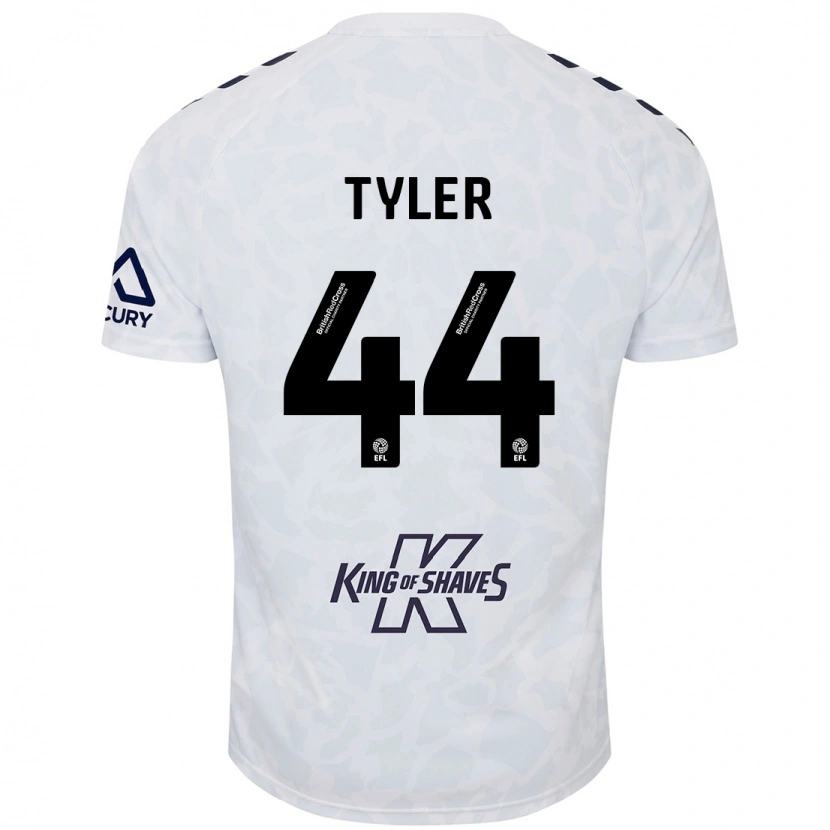 Danxen Herren Cian Tyler #44 Weiß Auswärtstrikot Trikot 2024/25 T-Shirt Schweiz