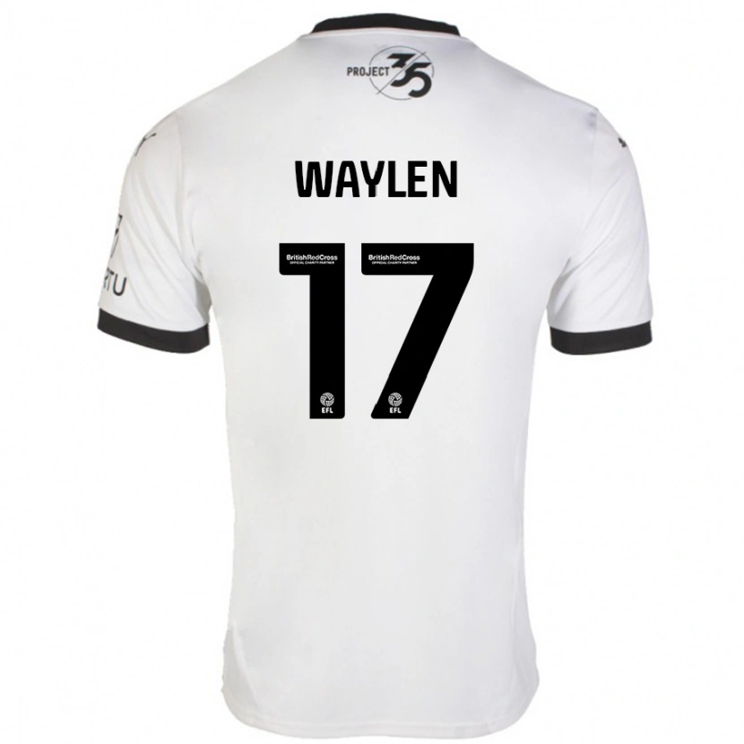 Danxen Herren Libby Waylen #17 Weiß Schwarz Auswärtstrikot Trikot 2024/25 T-Shirt Schweiz