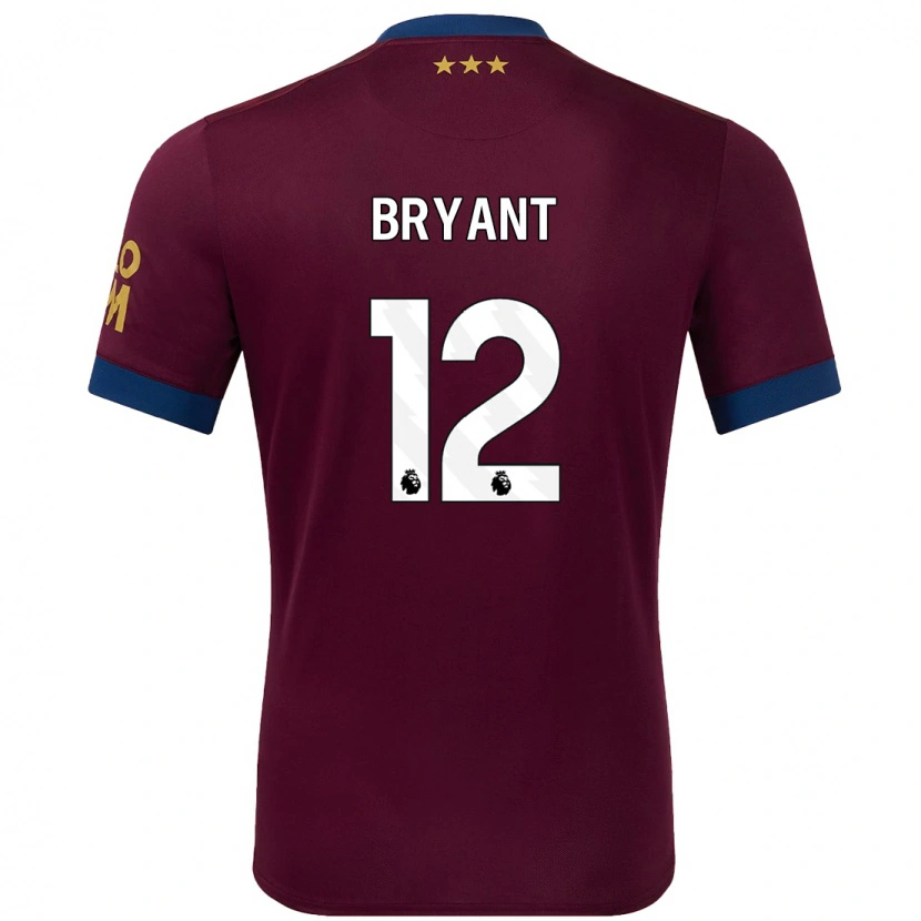 Danxen Herren Issy Bryant #12 Braun Auswärtstrikot Trikot 2024/25 T-Shirt Schweiz