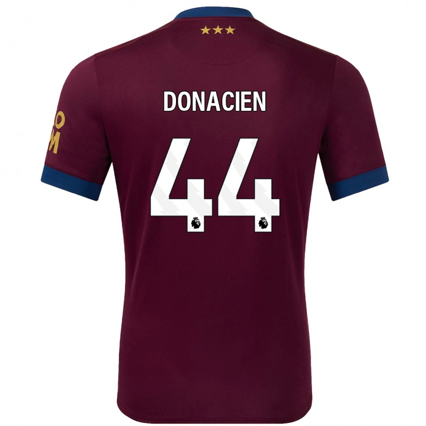 Danxen Herren Janoi Donacien #44 Braun Auswärtstrikot Trikot 2024/25 T-Shirt Schweiz