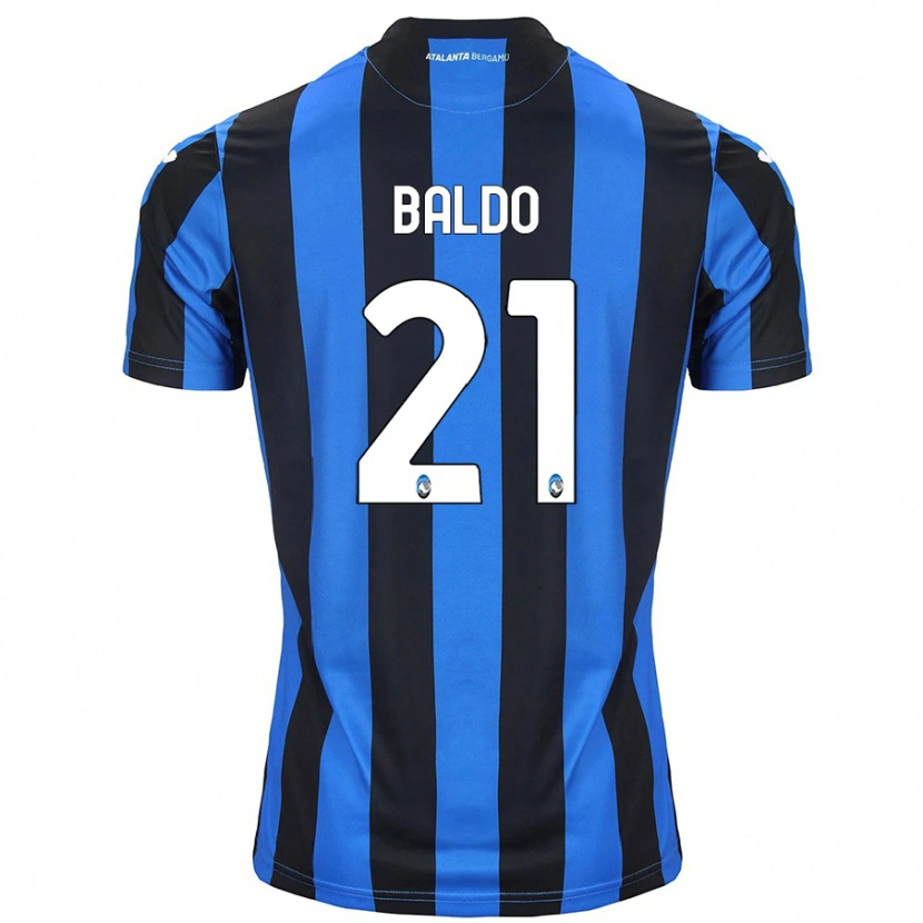 Danxen Damen Nicolò Baldo #21 Blau Schwarz Heimtrikot Trikot 2024/25 T-Shirt Schweiz