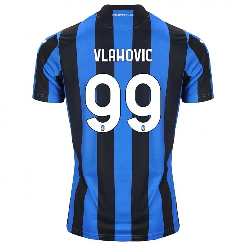 Danxen Damen Vanja Vlahovic #99 Blau Schwarz Heimtrikot Trikot 2024/25 T-Shirt Schweiz