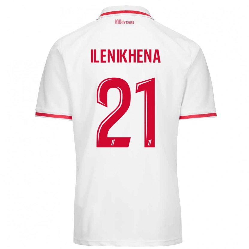 Danxen Damen George Ilenikhena #21 Weiß Rot Heimtrikot Trikot 2024/25 T-Shirt Schweiz