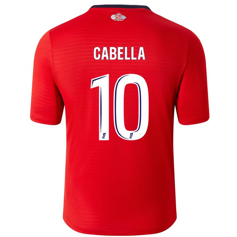 Danxen Damen Rémy Cabella #10 Rot Weiß Heimtrikot Trikot 2024/25 T-Shirt Schweiz