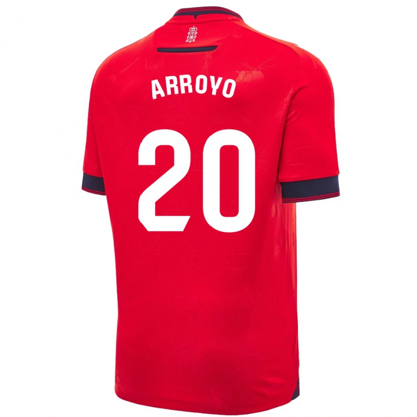 Danxen Damen Roberto Arroyo #20 Rot Weiß Heimtrikot Trikot 2024/25 T-Shirt Schweiz