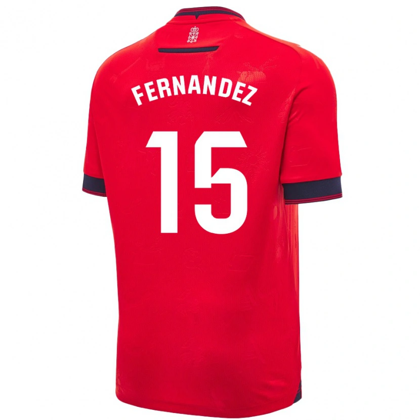 Danxen Damen Leyre Fernández Sánchez #15 Rot Weiß Heimtrikot Trikot 2024/25 T-Shirt Schweiz