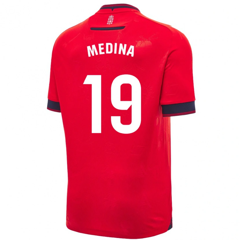 Danxen Damen Arantxa Medina Torreblanca #19 Rot Weiß Heimtrikot Trikot 2024/25 T-Shirt Schweiz