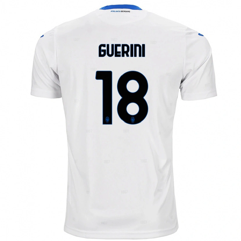 Danxen Damen Alessio Guerini #18 Weiß Auswärtstrikot Trikot 2024/25 T-Shirt Schweiz