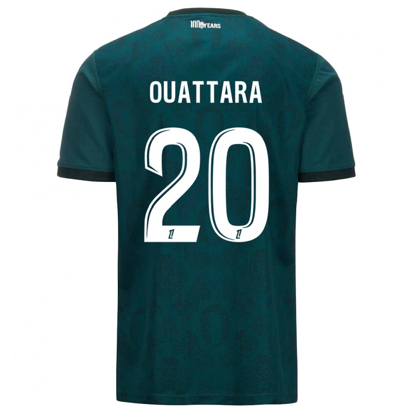 Danxen Damen Kassoum Ouattara #20 Dunkelgrün Auswärtstrikot Trikot 2024/25 T-Shirt Schweiz