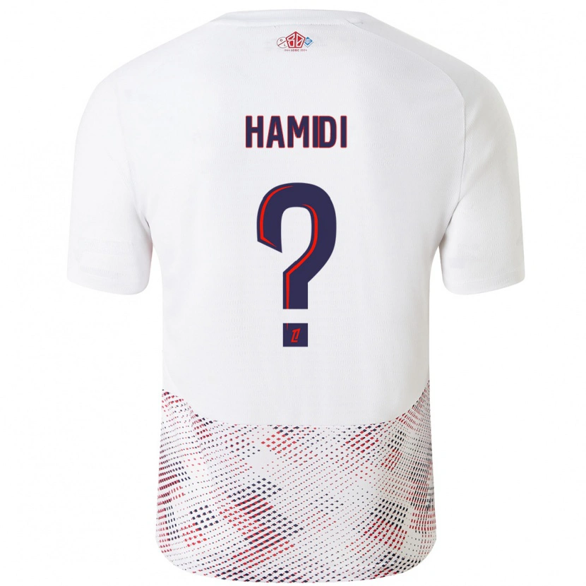 Danxen Damen Kamel Hamidi #0 Weiß Königsblau Auswärtstrikot Trikot 2024/25 T-Shirt Schweiz