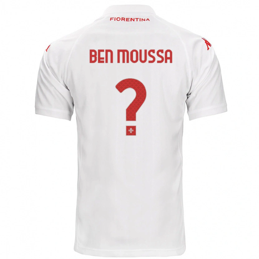 Danxen Damen Mehdi Ben Moussa #0 Weiß Auswärtstrikot Trikot 2024/25 T-Shirt Schweiz