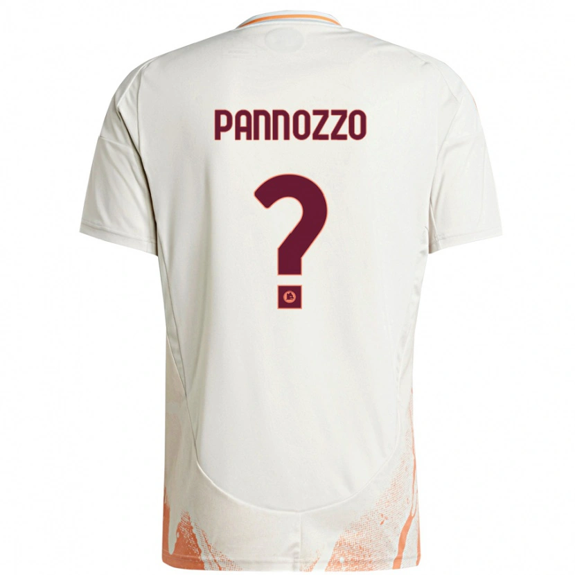 Danxen Damen Nicolò Pannozzo #0 Cremeweiß Orange Auswärtstrikot Trikot 2024/25 T-Shirt Schweiz