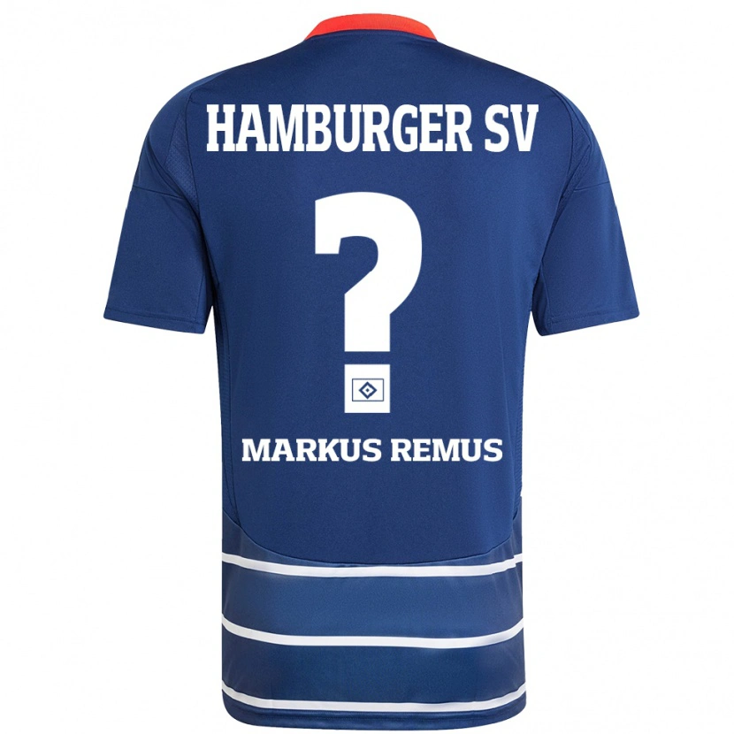 Danxen Damen Markus Remus #0 Dunkelblau Auswärtstrikot Trikot 2024/25 T-Shirt Schweiz