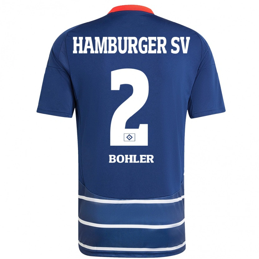 Danxen Damen Annaleen Böhler #2 Dunkelblau Auswärtstrikot Trikot 2024/25 T-Shirt Schweiz