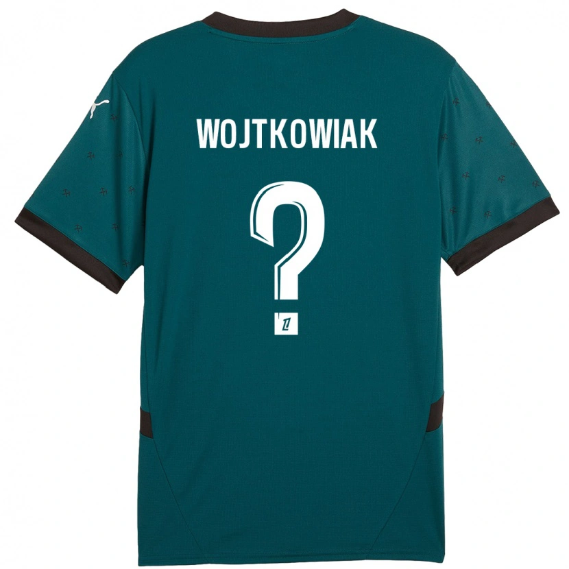 Danxen Damen Valentin Wojtkowiak #0 Dunkelgrün Auswärtstrikot Trikot 2024/25 T-Shirt Schweiz