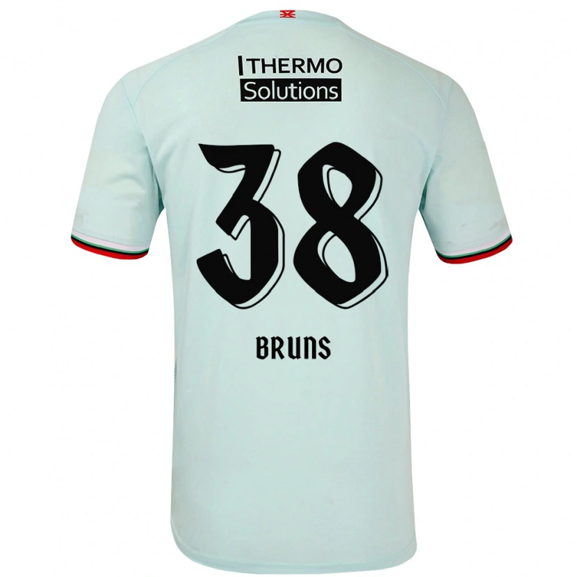 Danxen Damen Max Bruns #38 Hellgrün Auswärtstrikot Trikot 2024/25 T-Shirt Schweiz