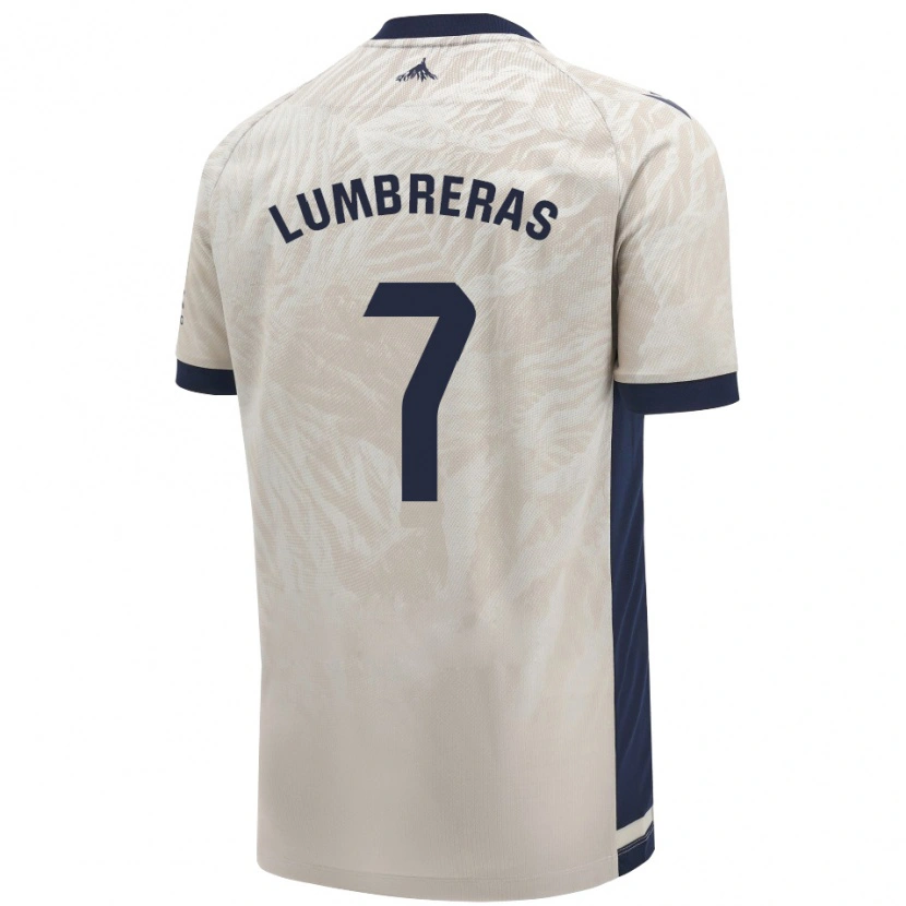 Danxen Damen Carlos Lumbreras #7 Hellgrau Auswärtstrikot Trikot 2024/25 T-Shirt Schweiz