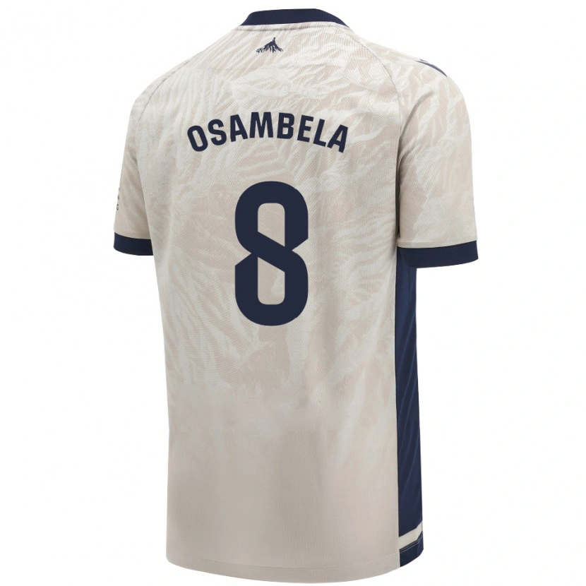 Danxen Damen Asier Osambela #8 Hellgrau Auswärtstrikot Trikot 2024/25 T-Shirt Schweiz