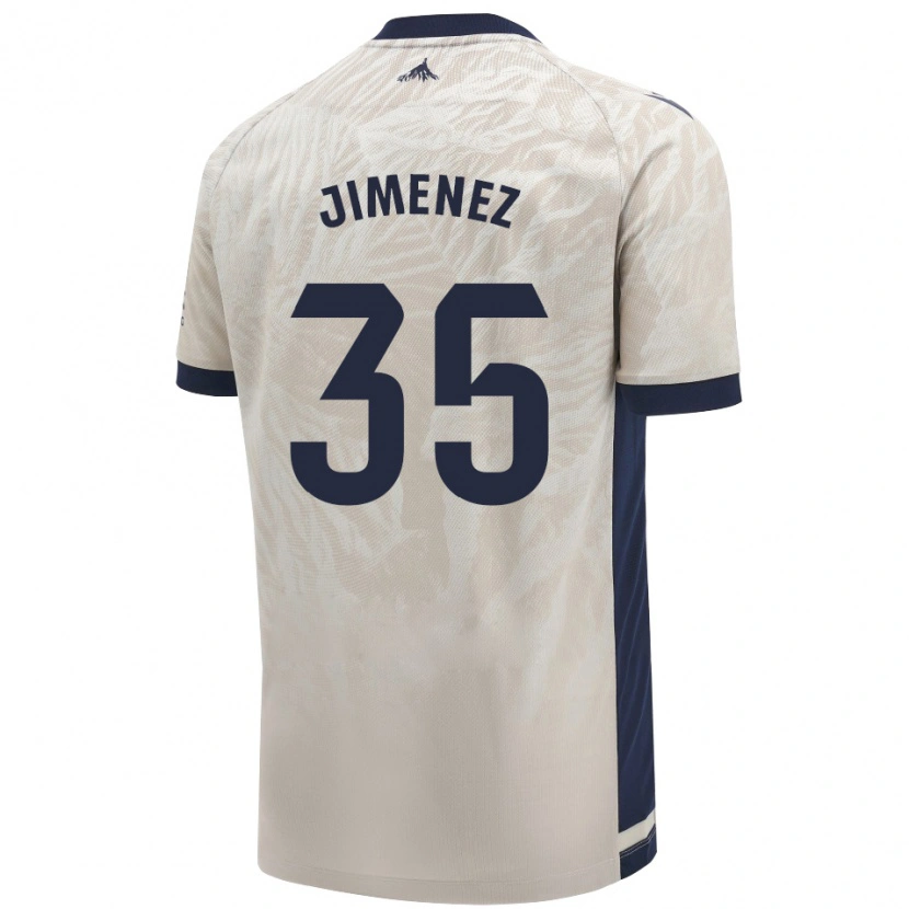 Danxen Damen Álex Jimenez #35 Hellgrau Auswärtstrikot Trikot 2024/25 T-Shirt Schweiz