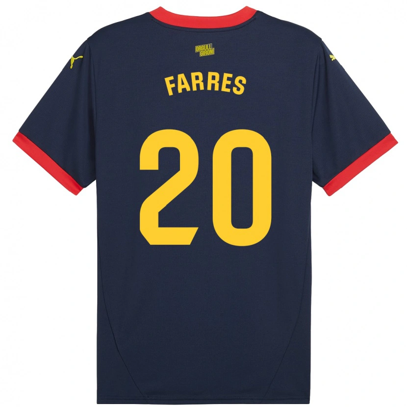 Danxen Damen Biel Farrés #20 Marinerot Auswärtstrikot Trikot 2024/25 T-Shirt Schweiz