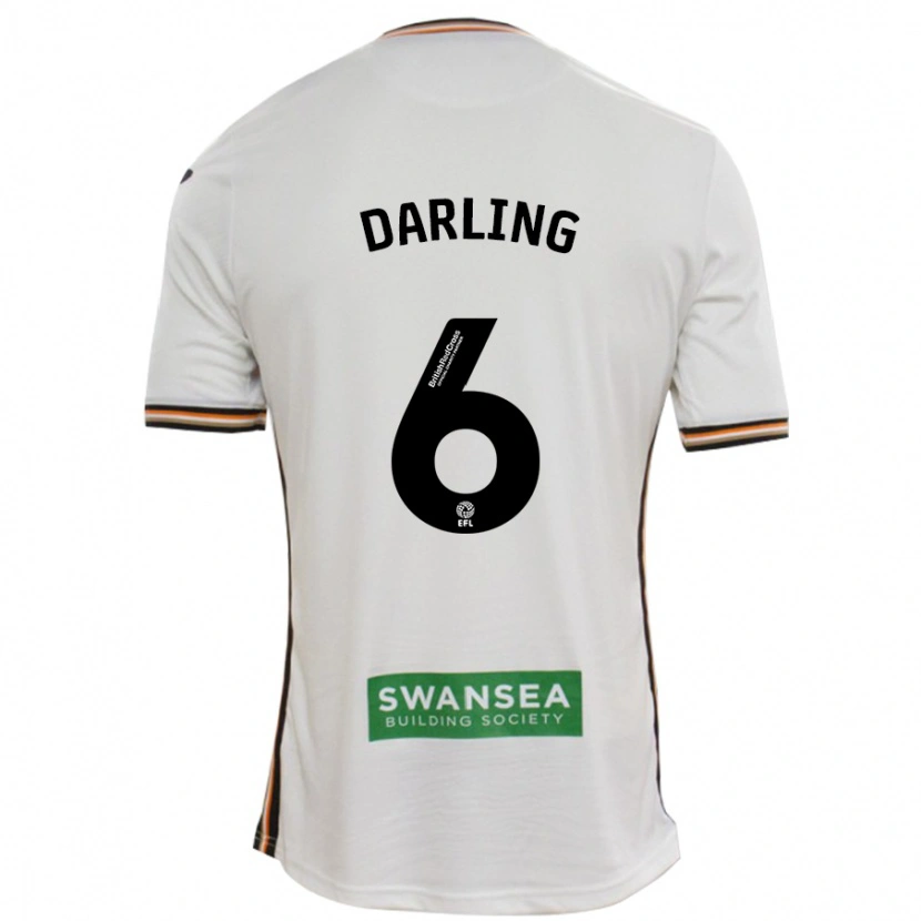 Danxen Kinder Harry Darling #6 Rot Weiß Heimtrikot Trikot 2024/25 T-Shirt Schweiz