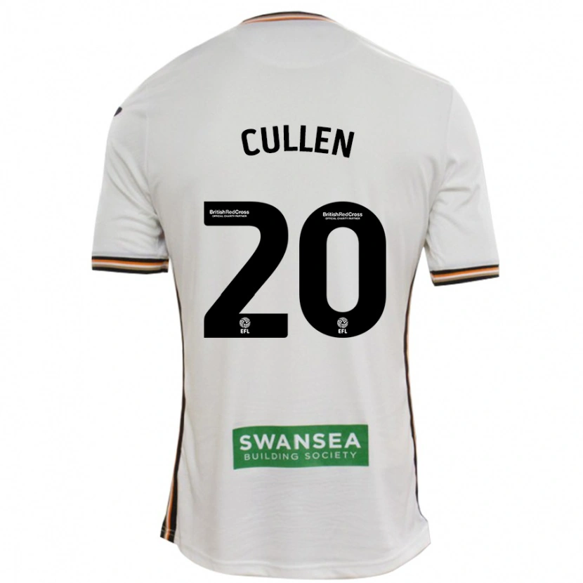 Danxen Kinder Liam Cullen #20 Rot Weiß Heimtrikot Trikot 2024/25 T-Shirt Schweiz