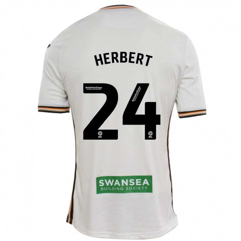 Danxen Kinder Chelsea Herbert #24 Rot Weiß Heimtrikot Trikot 2024/25 T-Shirt Schweiz