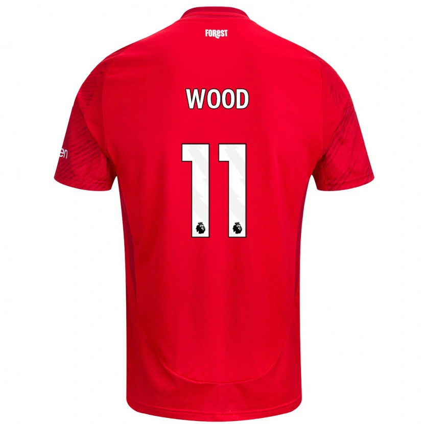 Danxen Kinder Chris Wood #11 Rot Weiß Heimtrikot Trikot 2024/25 T-Shirt Schweiz