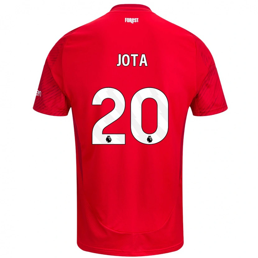 Danxen Kinder Jota Silva #20 Rot Weiß Heimtrikot Trikot 2024/25 T-Shirt Schweiz