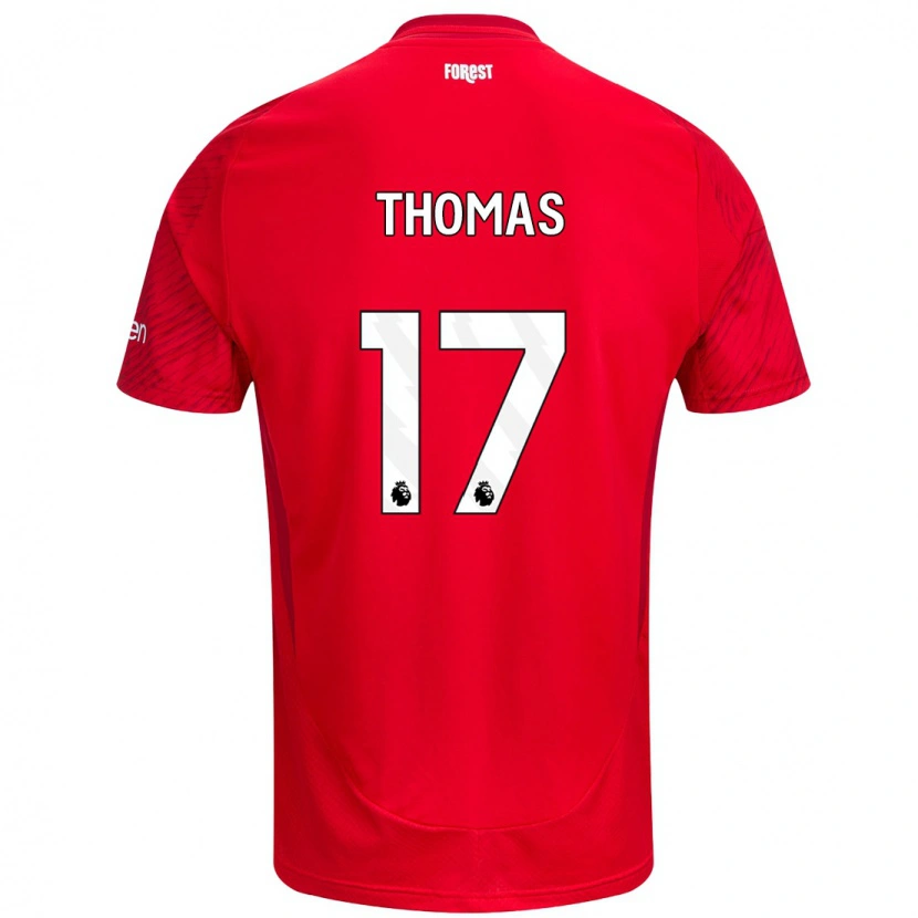 Danxen Kinder Freya Thomas #17 Rot Weiß Heimtrikot Trikot 2024/25 T-Shirt Schweiz