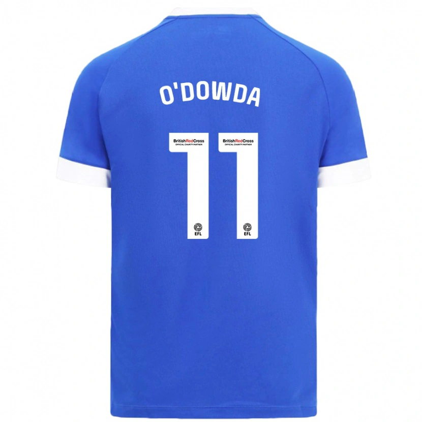 Danxen Kinder Callum O'dowda #11 Himmelblau Heimtrikot Trikot 2024/25 T-Shirt Schweiz