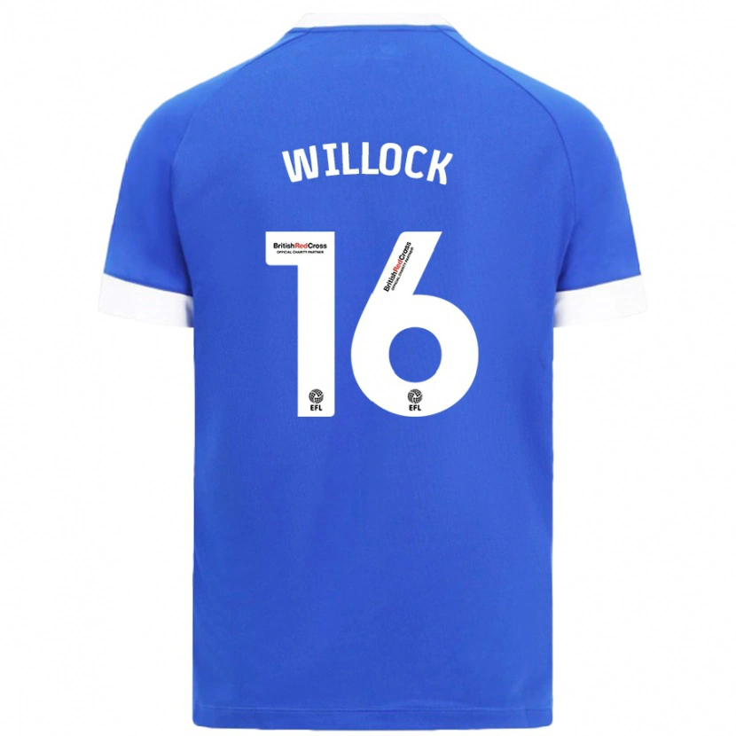 Danxen Kinder Chris Willock #16 Himmelblau Heimtrikot Trikot 2024/25 T-Shirt Schweiz