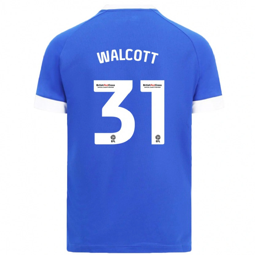 Danxen Kinder Malachi Fagan-Walcott #31 Himmelblau Heimtrikot Trikot 2024/25 T-Shirt Schweiz