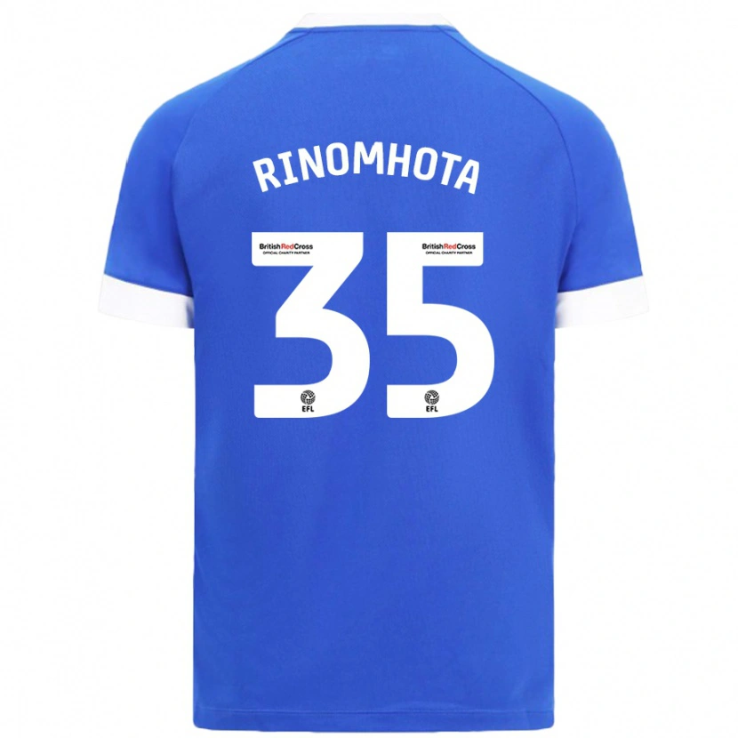 Danxen Kinder Andy Rinomhota #35 Himmelblau Heimtrikot Trikot 2024/25 T-Shirt Schweiz