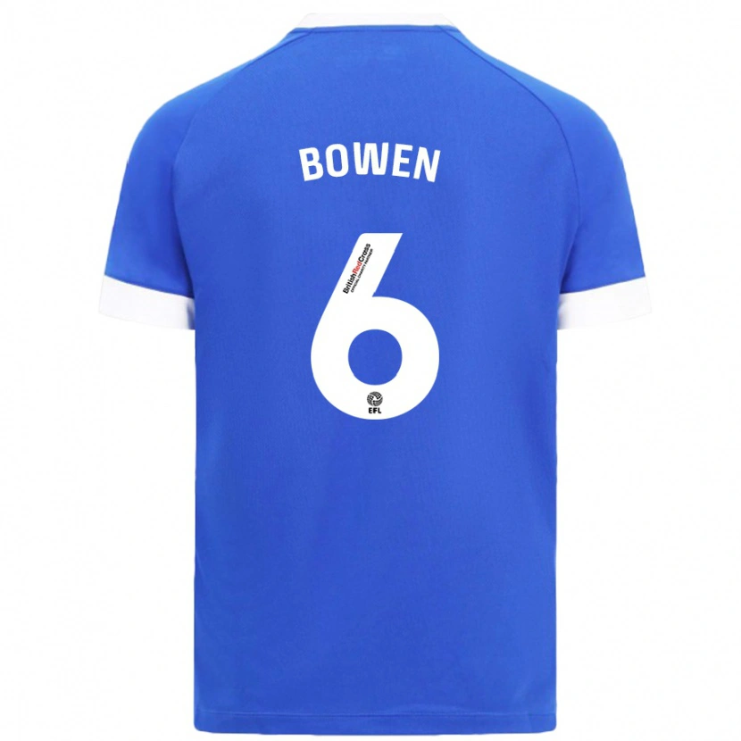 Danxen Kinder Megan Bowen #6 Himmelblau Heimtrikot Trikot 2024/25 T-Shirt Schweiz