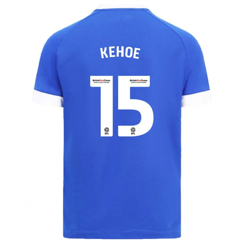 Danxen Kinder Molly Kehoe #15 Himmelblau Heimtrikot Trikot 2024/25 T-Shirt Schweiz