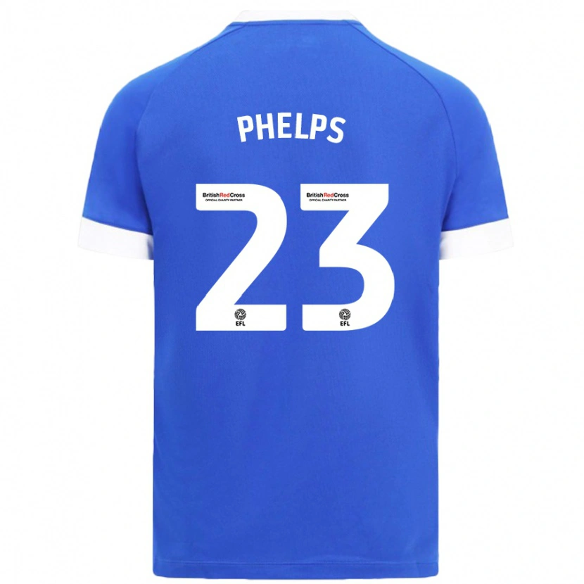 Danxen Kinder Anna Phelps #23 Himmelblau Heimtrikot Trikot 2024/25 T-Shirt Schweiz